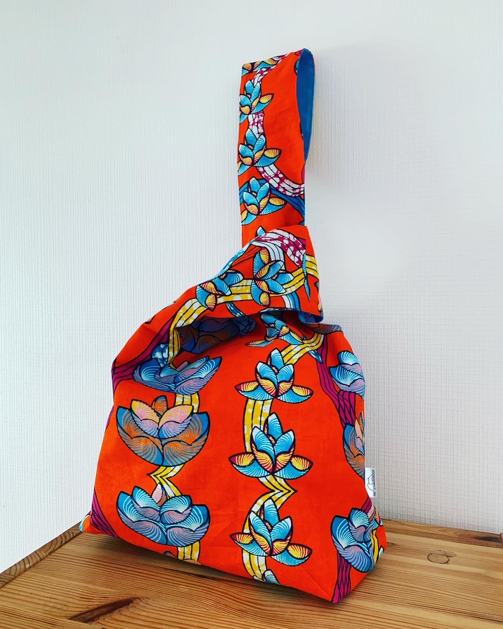 Sac japonnais fleur de lotus