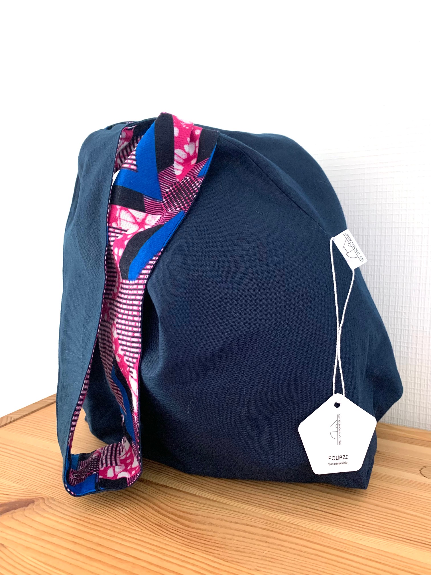 sac FOURZI bleu afrique